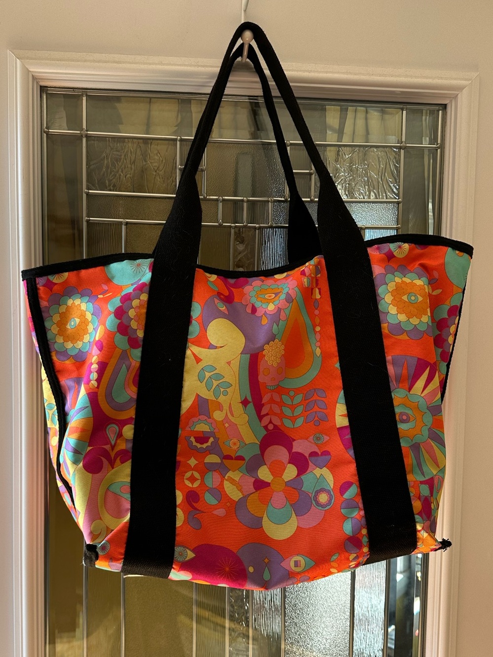 Amika signature print tote / travel bag